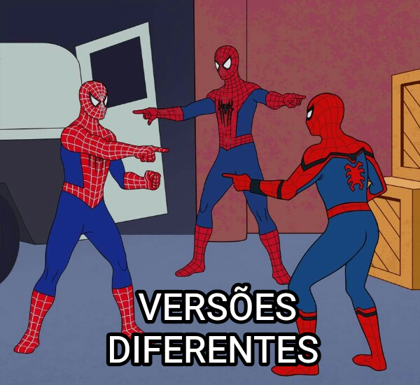 Spider Man Triple meme — VERSÕES DIFERENTES