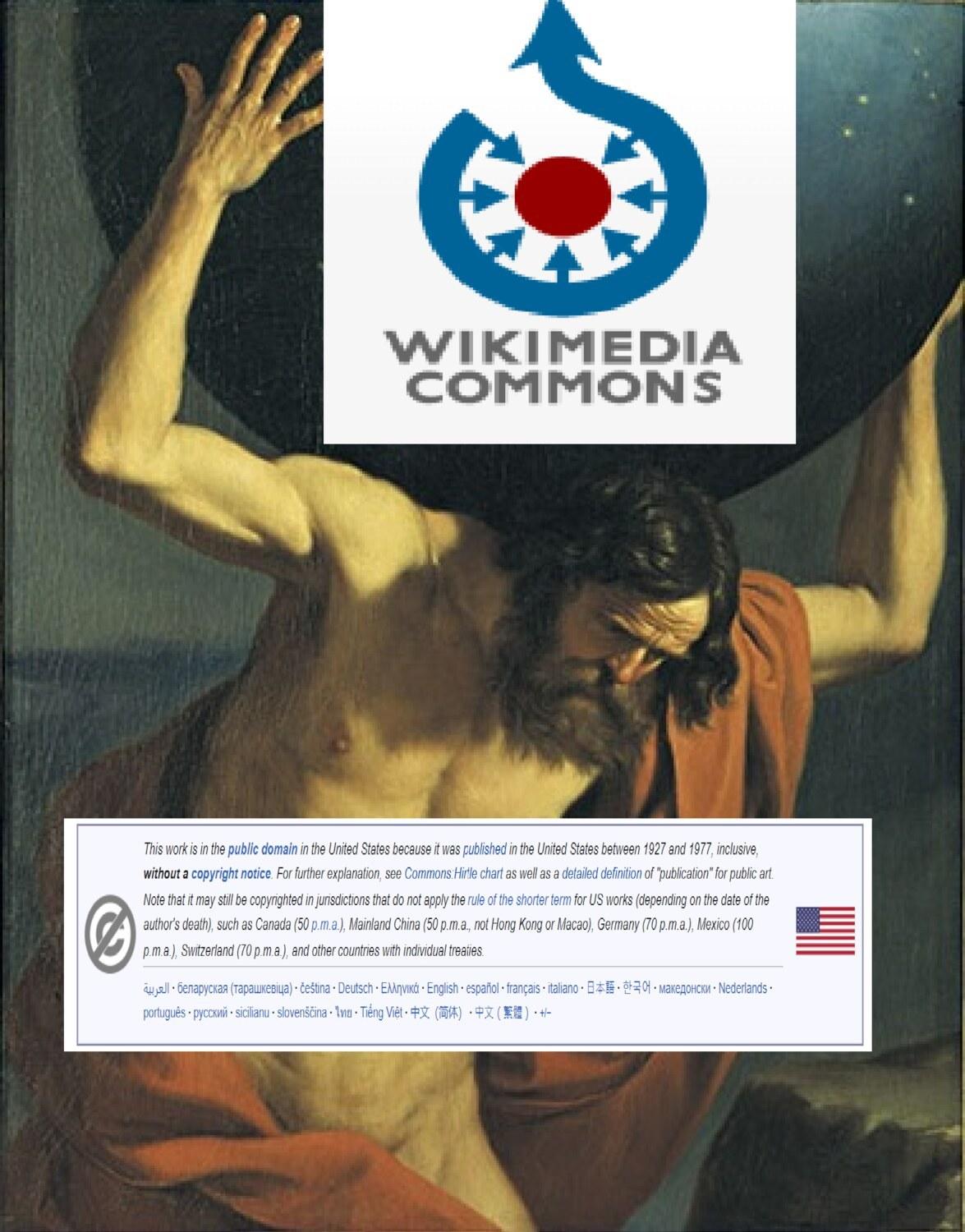 Atlas holding Earth meme template blank