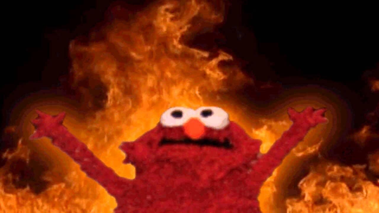 Elmo Rise meme template blank