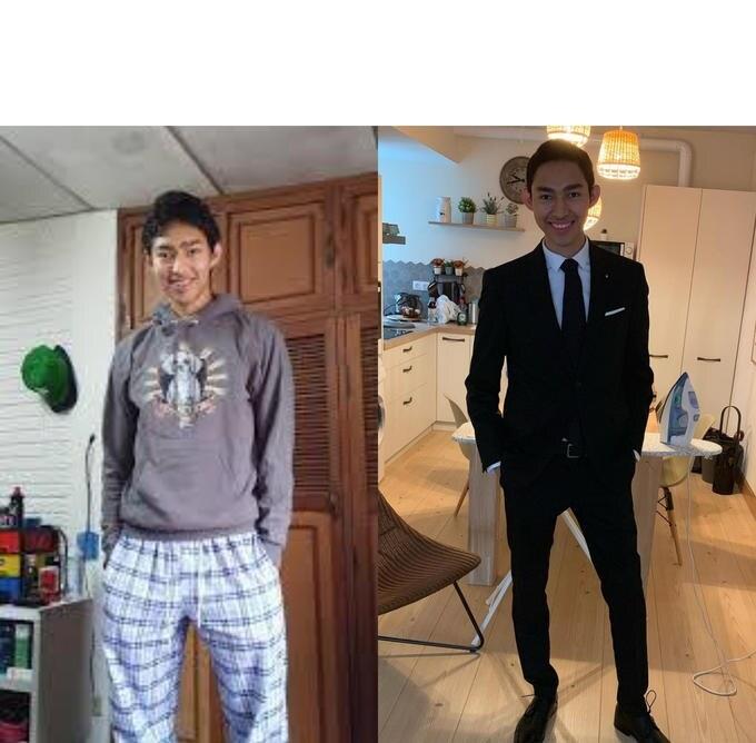 Fernanfloo dressed up meme template blank