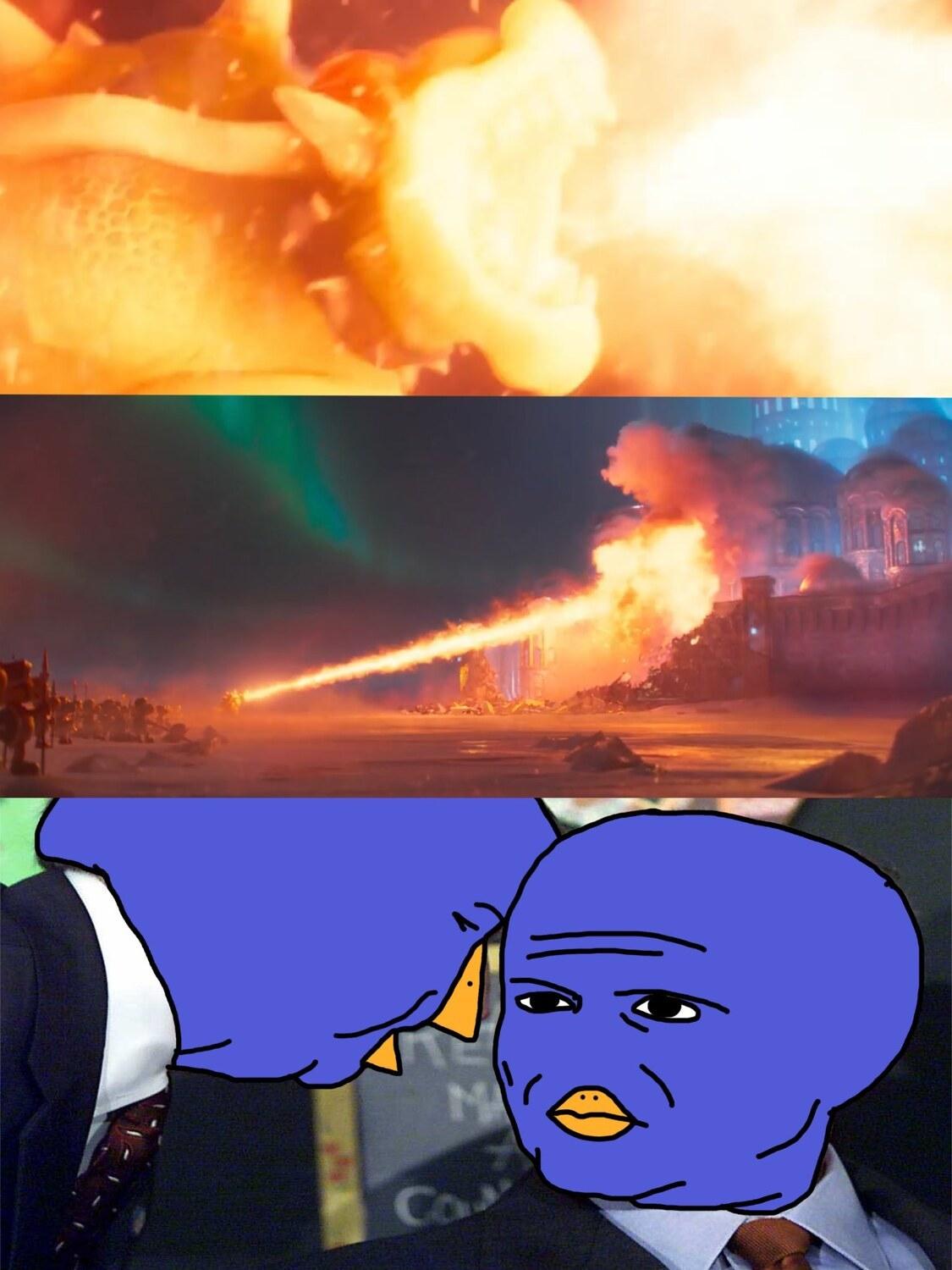 George Bush 911 meme template blank