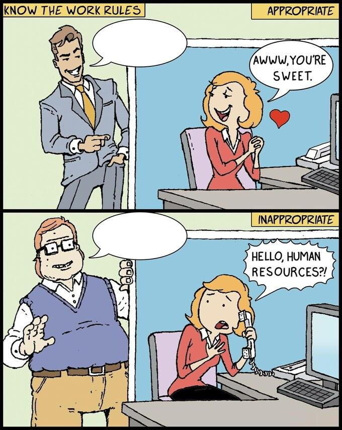 Hello Human Resources meme template blank