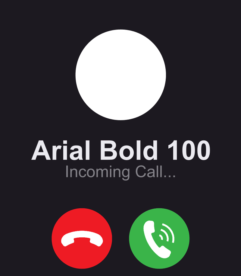 Incoming Call meme template blank