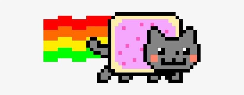 Nyan Cat meme template blank