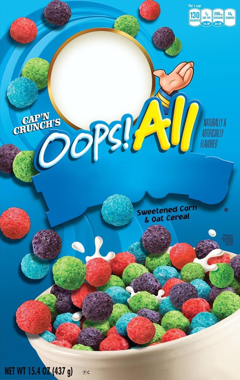 Oops! All Berries meme template blank