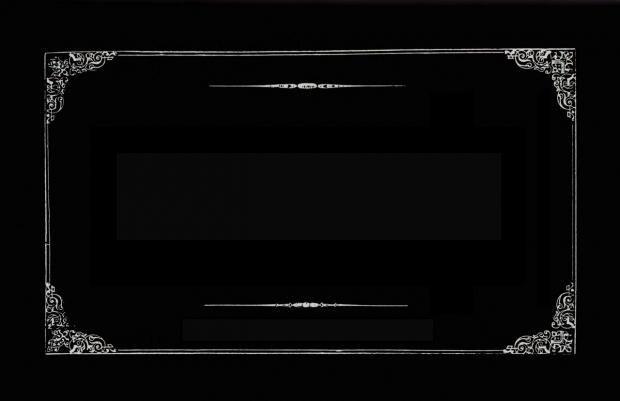 Silent Movie Card meme template blank