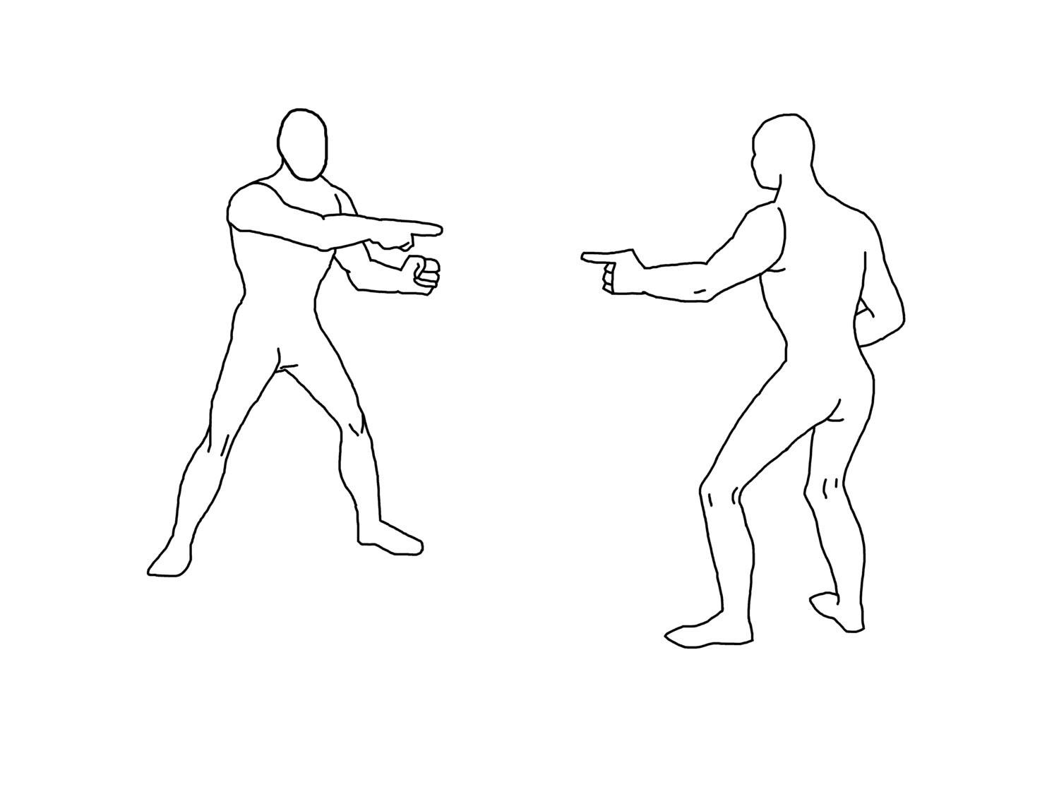 Spider Man Double meme template blank
